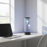 AQUAJELORIA – Glowing Jellyfish Lamp for Peaceful Bedroom Ambience