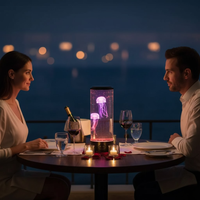 AQUAJELORIA – Glowing Jellyfish Lamp for Peaceful Bedroom Ambience