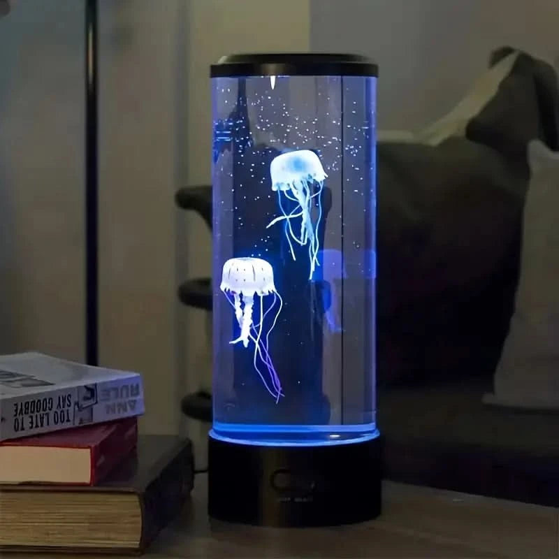 AQUAJELORIA – Glowing Jellyfish Lamp for Peaceful Bedroom Ambience
