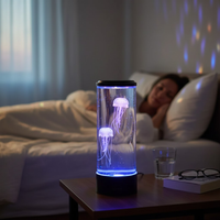 AQUAJELORIA – Glowing Jellyfish Lamp for Peaceful Bedroom Ambience