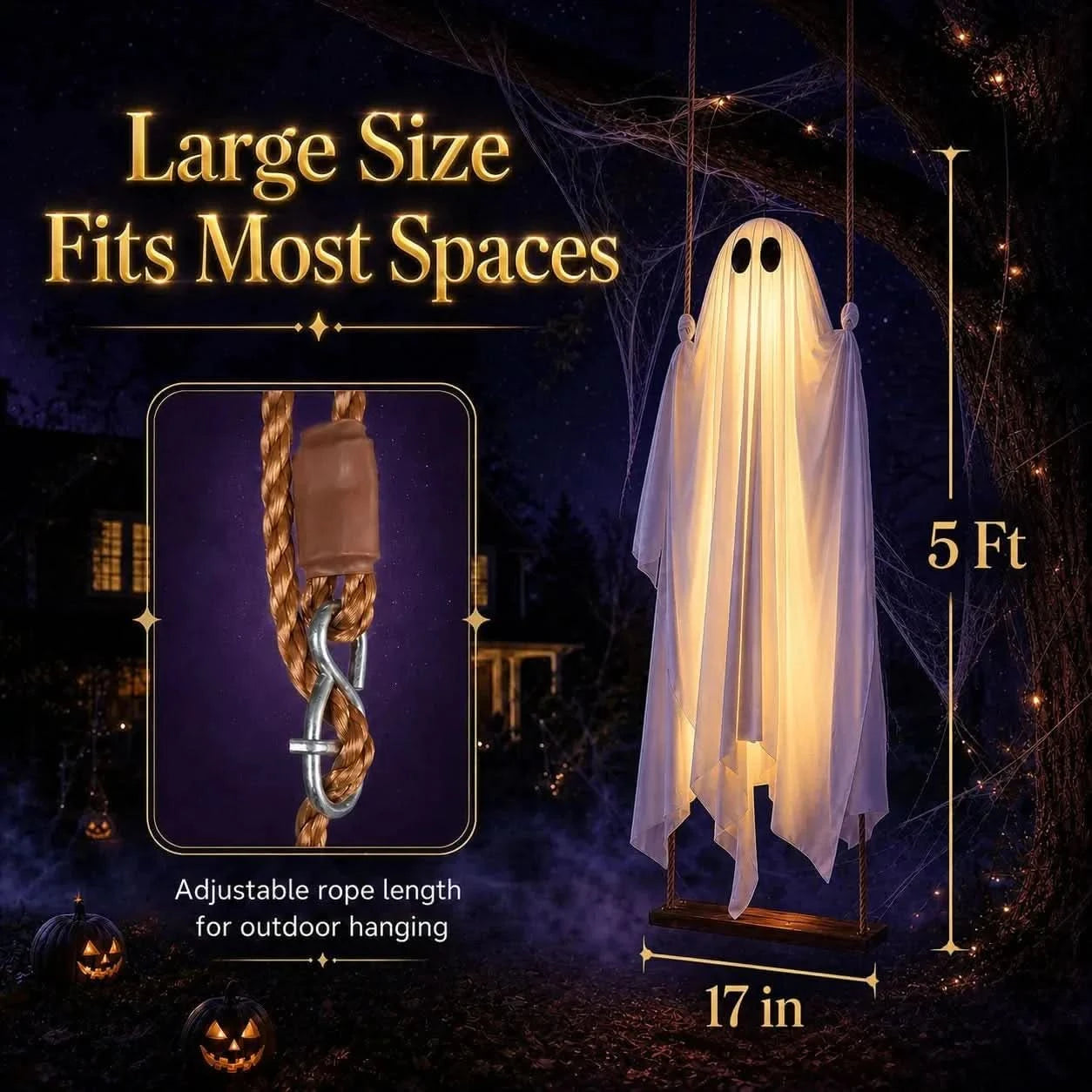 BOOSWING – Ghost Lighting for Playful Spooky Ambience