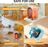 WARMNEX – Portable Electric Heater for Cozy Living Spaces