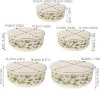 BOWLVELLE – Storage Bowl Set for Convenient Kitchen Prep