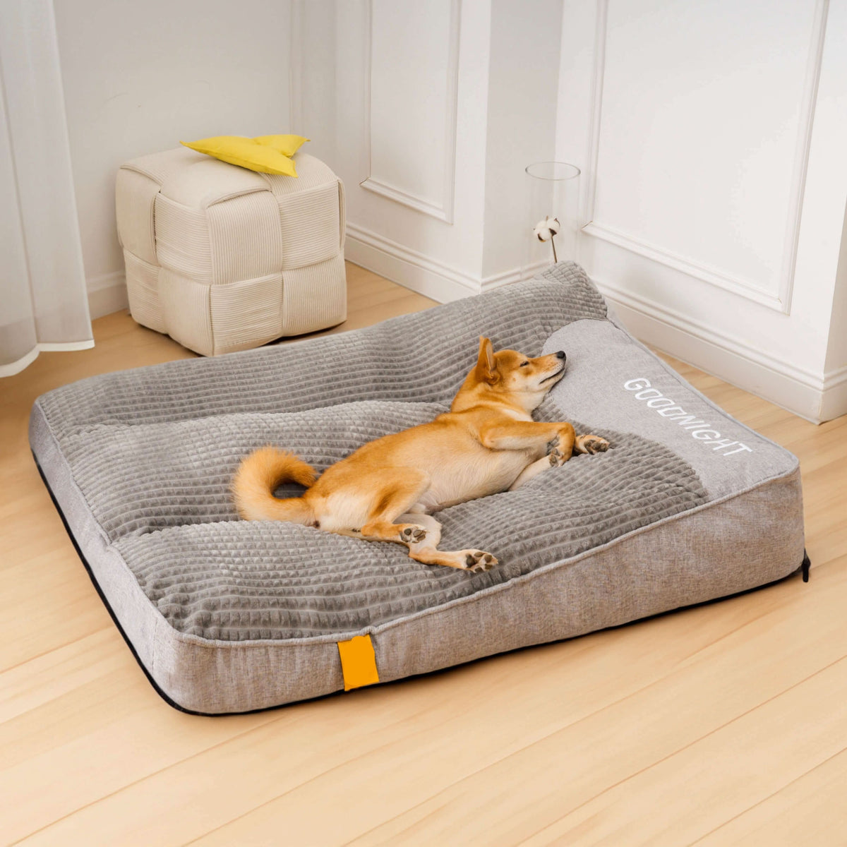 CANINORA – Supportive Dog Bed for Relaxing Rest and Sleep