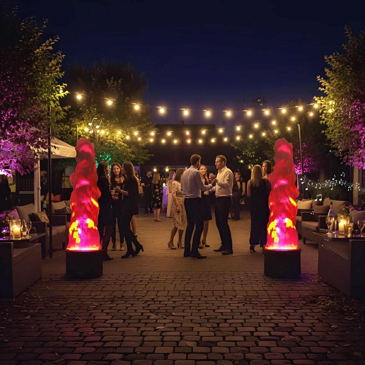 FIREMIST – Outdoor Flame Light for Flickering Evening Glow