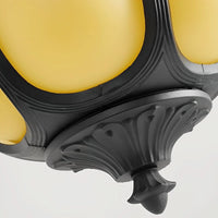 HARVESTELLE – Pumpkin Pendant Light for Elegant Patio Styling