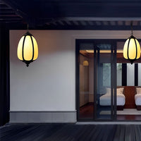 HARVESTELLE – Pumpkin Pendant Light for Elegant Patio Styling
