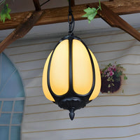 HARVESTELLE – Pumpkin Pendant Light for Elegant Patio Styling