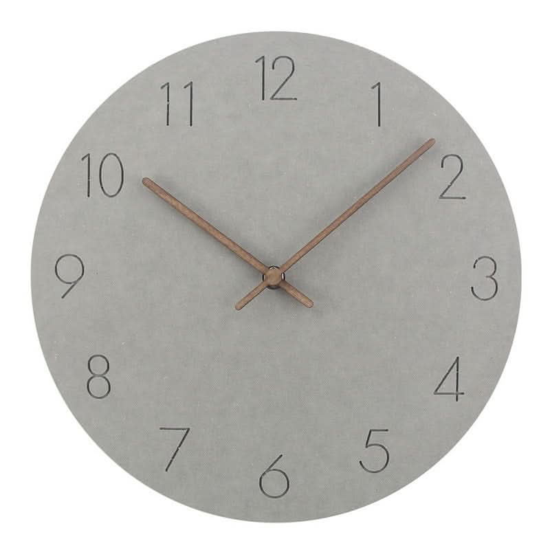 QUIETNORIA – Nordische Wanduhr für eine ruhige Zeitmessung im Alltag
