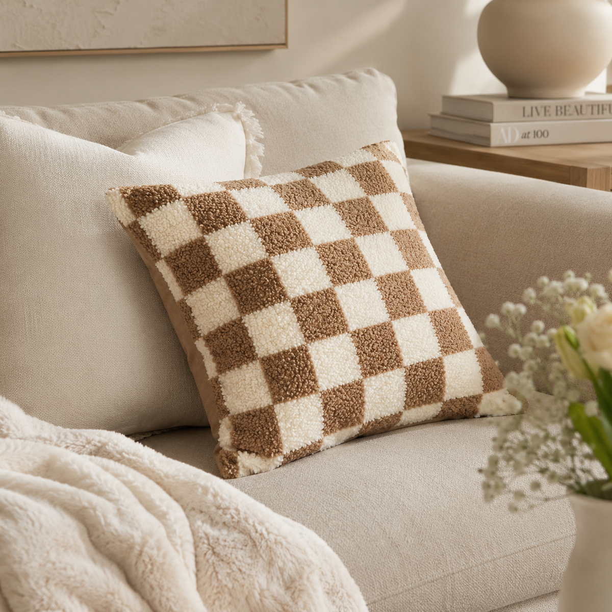 TEDDAVELORA – Decorative Pillow Covers for Soft and Charming Home Accents