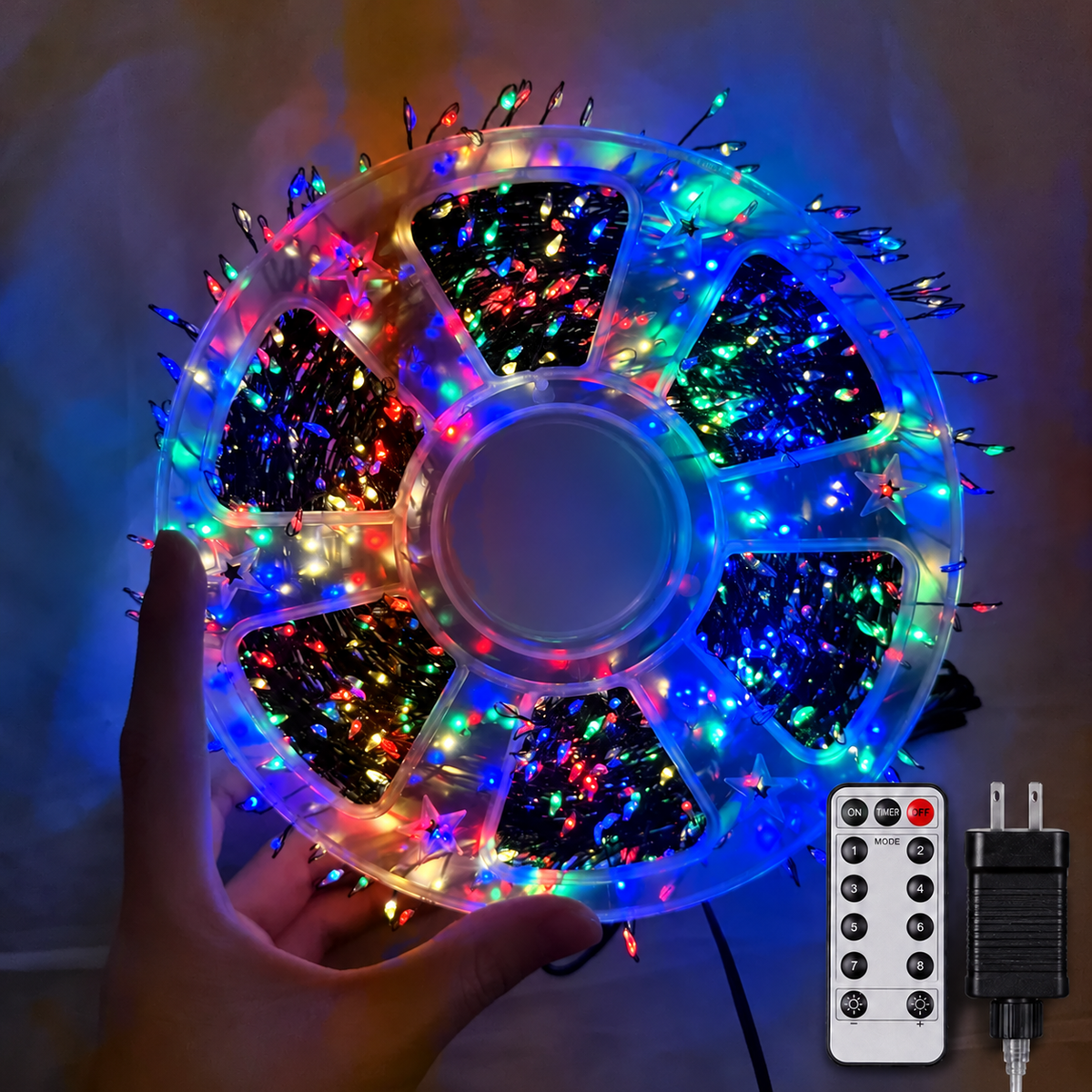 YULESERENORA – Soft Glow Christmas Light for Relaxing Winter Nights