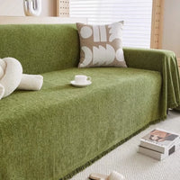 SOFACHELIX – Decorative Couch Cover with Classic Herringbone Design