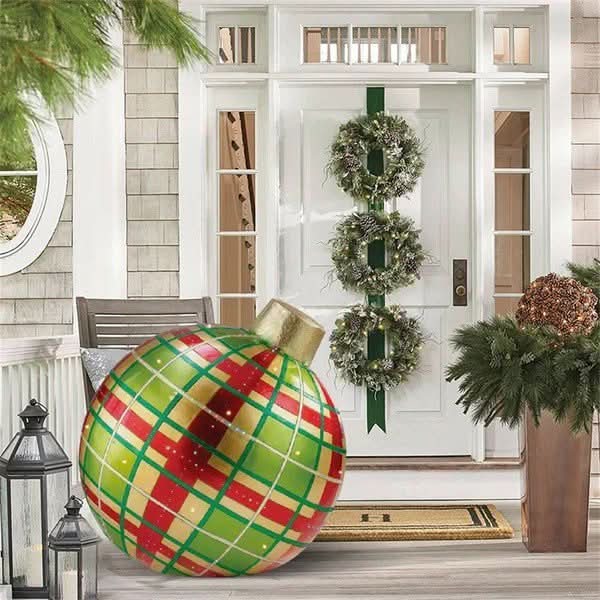 FESTIVEORB – Christmas Inflatable Ball for Eye-Catching Outdoor Displays