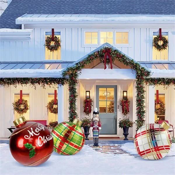 FESTIVEORB – Christmas Inflatable Ball for Eye-Catching Outdoor Displays