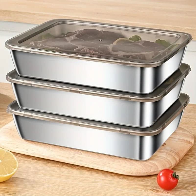 MEALENZA – Lunch Box with Airtight Seal for Effortless Food Storage