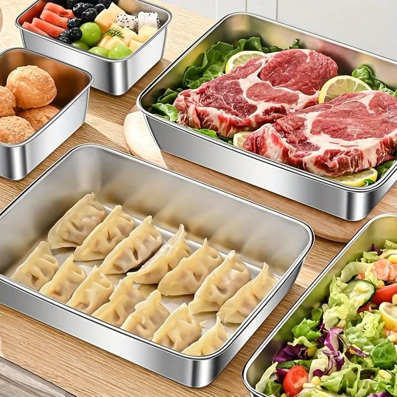 MEALENZA – Lunch Box with Airtight Seal for Effortless Food Storage