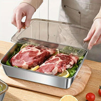 MEALENZA – Lunch Box with Airtight Seal for Effortless Food Storage