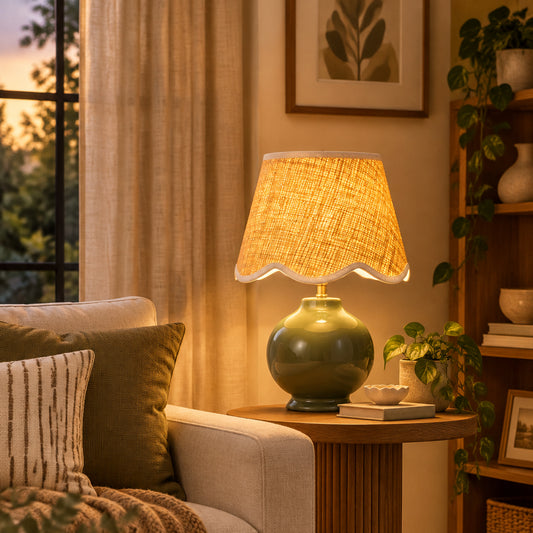 WISPHALO – Shade Table Lamp for Serene Home Ambiance