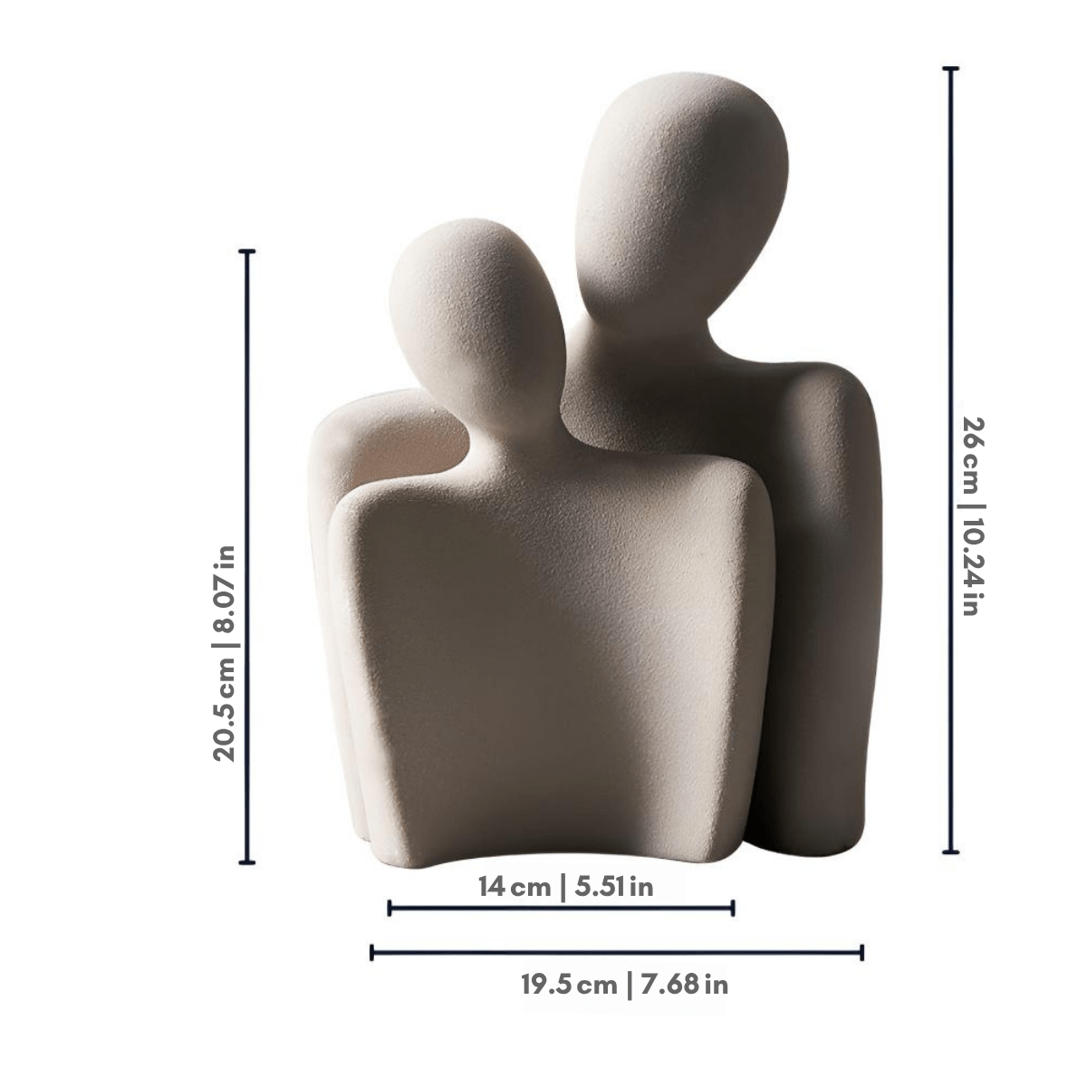 LOVEMIRORA – Decorative Love Figurines for Effortless Room Styling