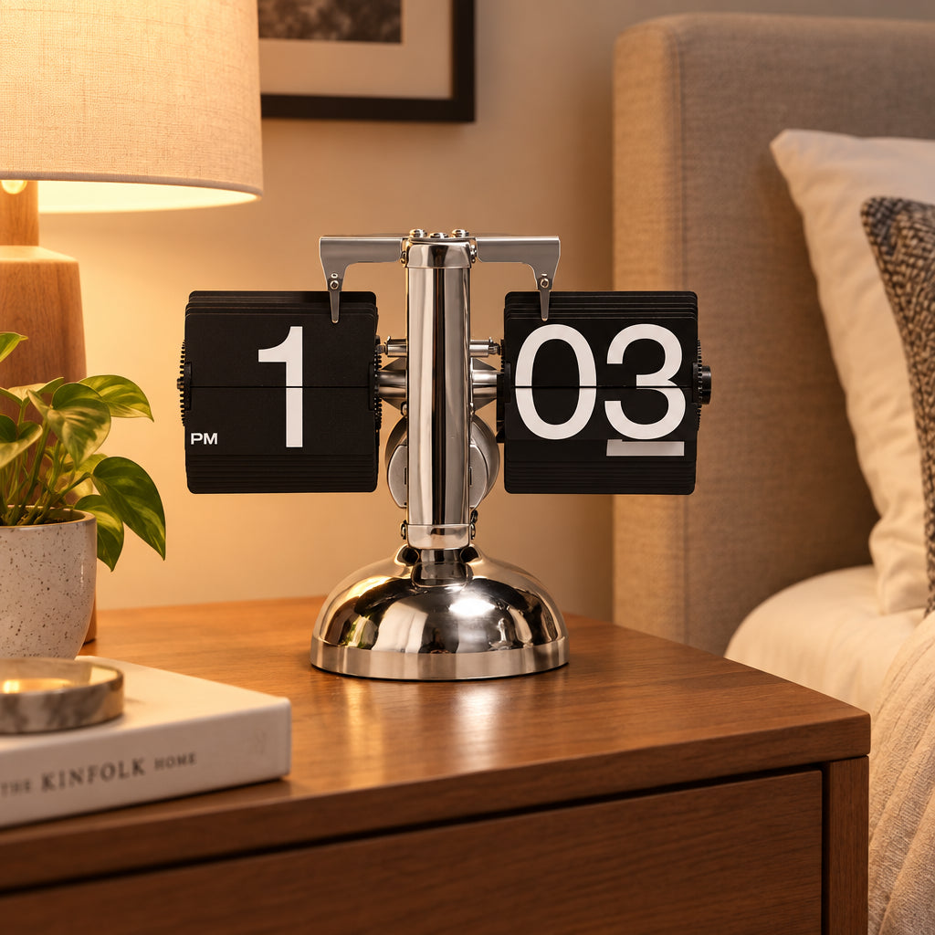 TIMEPULSE – Vendeklokke til raffineret indretning