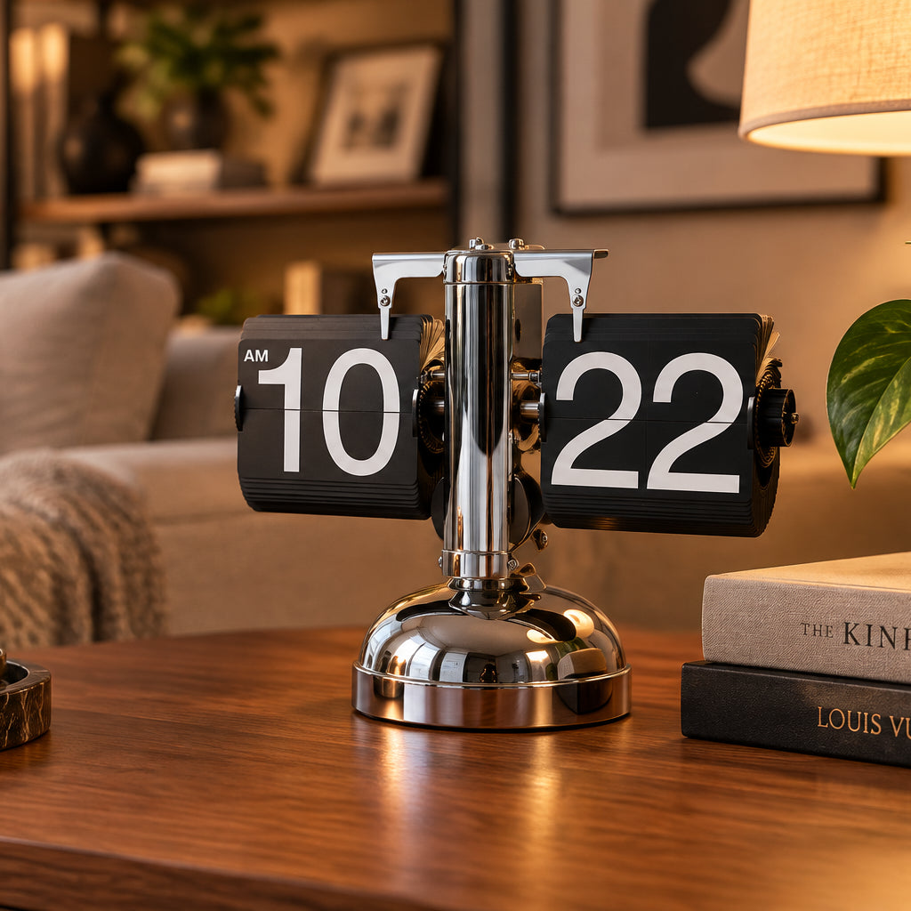TIMEPULSE – Vendeklokke til raffineret indretning