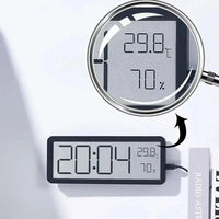 TEMPOTEMP – Orologio da parete a LED con indicazione della temperatura