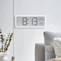 TEMPOTEMP – Orologio da parete a LED con indicazione della temperatura
