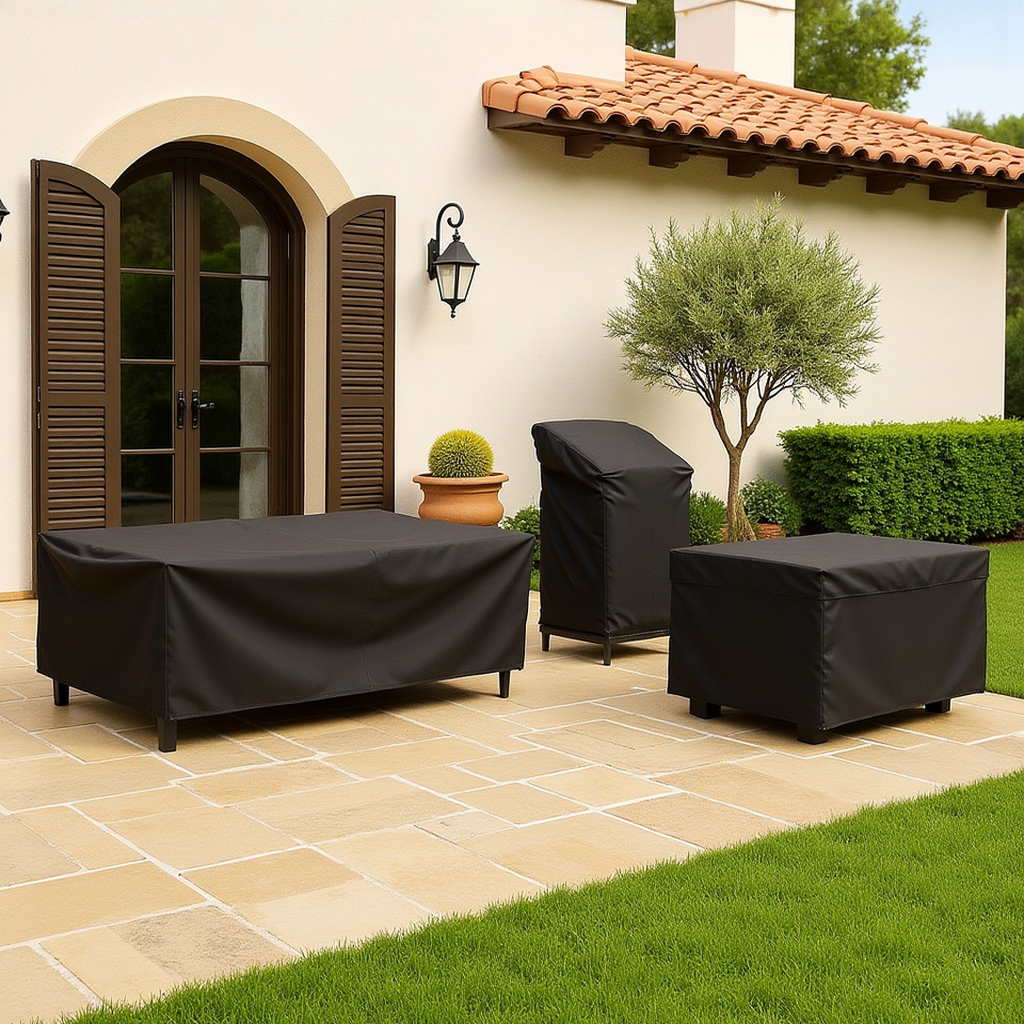 PATIOZELIX – Waterproof Furniture Cover for Garden and Terrace Use