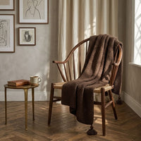 CHUNKYNEST – Chunky Knit Tassel Throw Blanket for Warm Relaxation