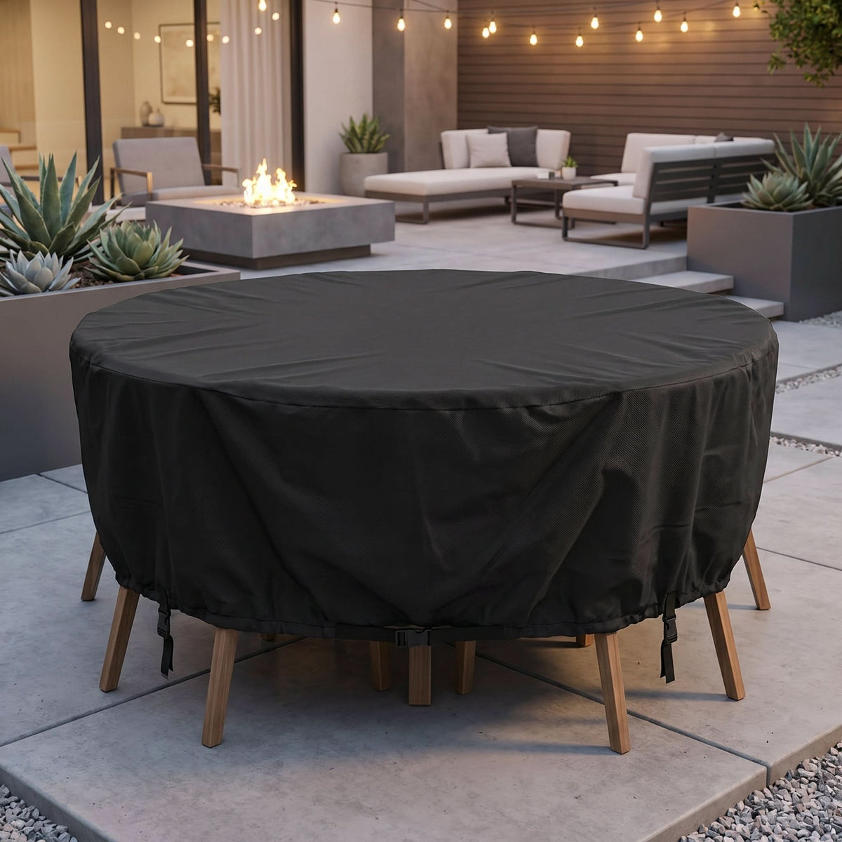 CIRCAPROVA – Round Outdoor Furniture Cover for All-Weather Protection