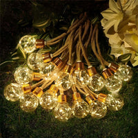 GLEAMLINE – Clear Bulb String Lights for Warm Decorative Glow