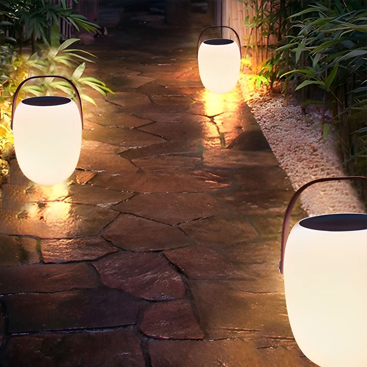 LUMIHYGORA – Skandinavische Stehleuchte für eine friedliche Atmosphäre im Freien