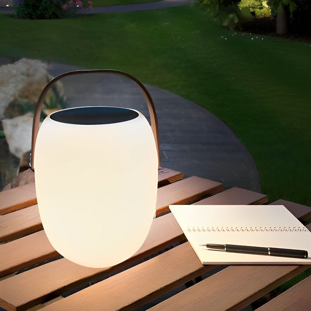 LUMIHYGORA – Skandinavische Stehleuchte für eine friedliche Atmosphäre im Freien