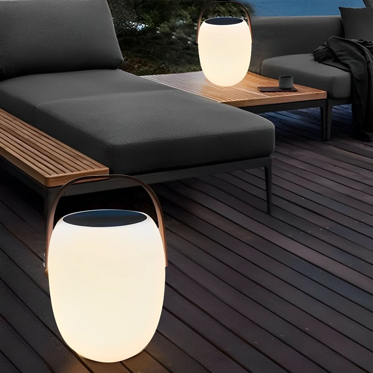 LUMIHYGORA – Skandinavische Stehleuchte für eine friedliche Atmosphäre im Freien
