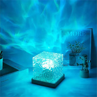 RIPPLEMORA – Stimmungsvolle Tischlampe mit beruhigendem, wasserähnlichem Leuchten