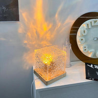 RIPPLEMORA – Stimmungsvolle Tischlampe mit beruhigendem, wasserähnlichem Leuchten