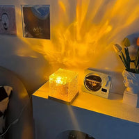 RIPPLEMORA – Stimmungsvolle Tischlampe mit beruhigendem, wasserähnlichem Leuchten